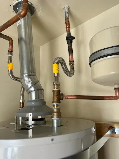Water heater installation and plumbing repair in Wesconnett